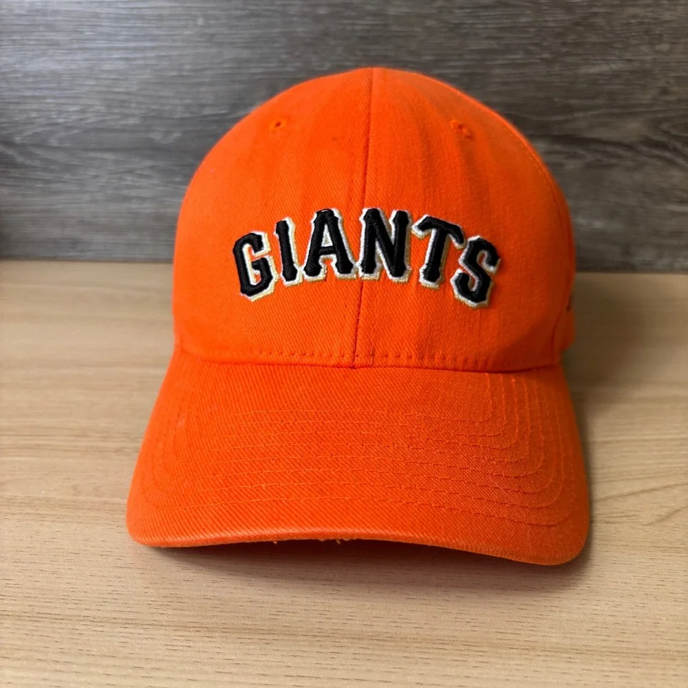 San Francisco Giants Hat Cap Fitted‎ One Size Orange Black MLB Baseball Nike